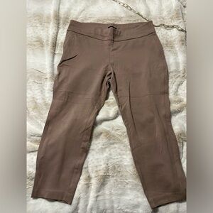 Express - cocoa brown/taupe pants